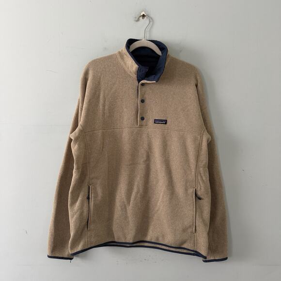 Patagonia Lightweight Better Sweater Marsupial El Cap Khaki Pullover - Picture 2 of 5